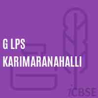 G Lps Karimaranahalli Primary School Logo