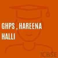 Ghps , Hareena Halli Middle School Logo
