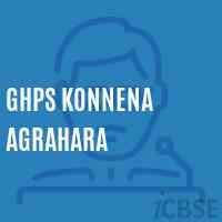 Ghps Konnena Agrahara Middle School Logo