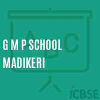 G M P School Madikeri Logo