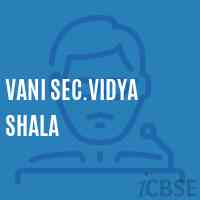 Vani Sec.Vidya Shala Secondary School Logo