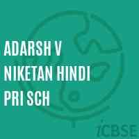 Adarsh V Niketan Hindi Pri Sch Middle School Logo