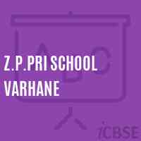Z.P.Pri School Varhane Logo