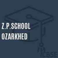 Z.P.School Ozarkhed Logo