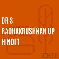 Dr S Radhakrushnan Up Hindi 1 Middle School Logo