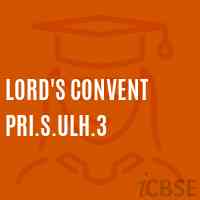 Lord'S Convent Pri.S.Ulh.3 Primary School Logo