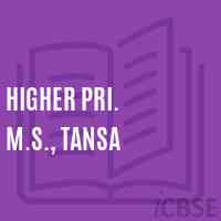 Higher Pri. M.S., Tansa Middle School Logo
