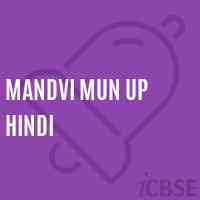 Mandvi Mun Up Hindi Middle School Logo