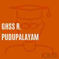 Ghss R. Pudupalayam High School Logo