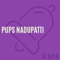 Pups Nadupatti Primary School Logo