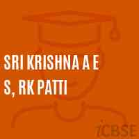 Sri Krishna A E S, Rk Patti Primary School Logo
