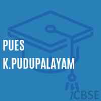 Pues K.Pudupalayam Primary School Logo