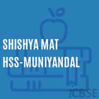 Shishya Mat Hss-Muniyandal Senior Secondary School Logo
