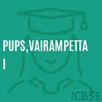 Pups,Vairampettai Primary School Logo