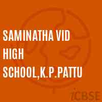 Saminatha Vid High School,K.P.Pattu Logo
