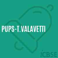 Pups-T.Valavetti Primary School Logo