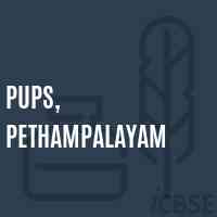 Pups, Pethampalayam Primary School Logo