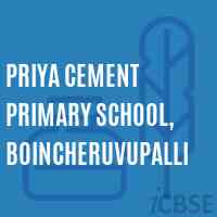 Priya Cement Primary School, Boincheruvupalli Logo