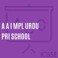 A A I Mpl Urdu Pri School Logo