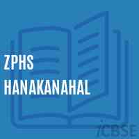 Zphs Hanakanahal Secondary School Logo