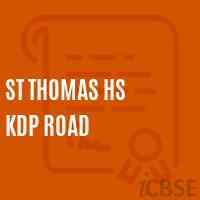 St Thomas Hs Kdp Road Secondary School Logo