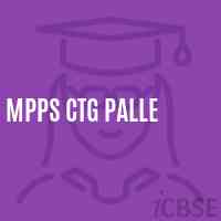 Mpps Ctg Palle Primary School Logo