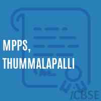 Mpps, Thummalapalli Primary School Logo