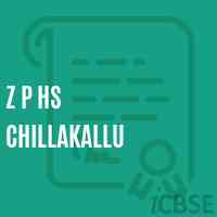 Z P Hs Chillakallu Secondary School Logo