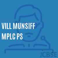 Vill Munsiff Mplc Ps Primary School Logo
