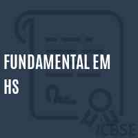 Fundamental Em Hs Secondary School Logo