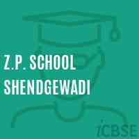 Z.P. School Shendgewadi Logo