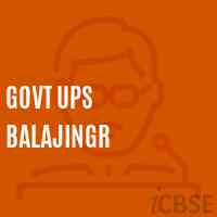 Govt Ups Balajingr Middle School Logo
