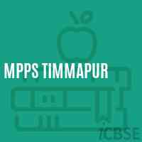 Mpps Timmapur Primary School Logo