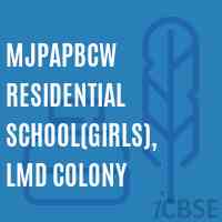 Mjpapbcw Residential School(Girls), Lmd Colony Logo