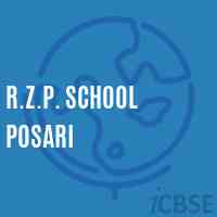 R.Z.P. School Posari Logo