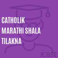 Catholik Marathi Shala Tilakna Middle School Logo