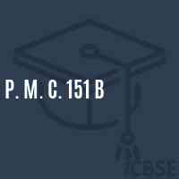 P. M. C. 151 B Middle School Logo