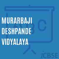 Murarbaji Deshpande Vidyalaya Secondary School Logo