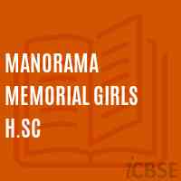 Manorama Memorial Girls H.Sc School Logo