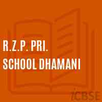 R.Z.P. Pri. School Dhamani Logo