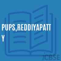 Pups,Reddiyapatty Primary School Logo