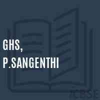 Ghs, P.Sangenthi Secondary School Logo