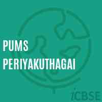 Pums Periyakuthagai Middle School Logo