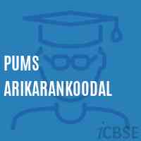 Pums Arikarankoodal Middle School Logo