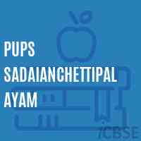 Pups Sadaianchettipalayam Primary School Logo