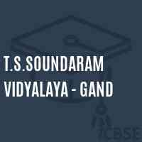 T.S.Soundaram Vidyalaya - Gand Primary School Logo