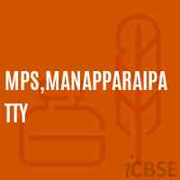 Mps,Manapparaipatty Primary School Logo