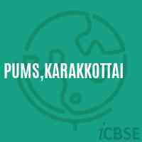 Pums,Karakkottai Middle School Logo