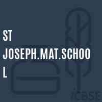 St Joseph.Mat.School Logo