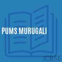 Pums Murugali Middle School Logo